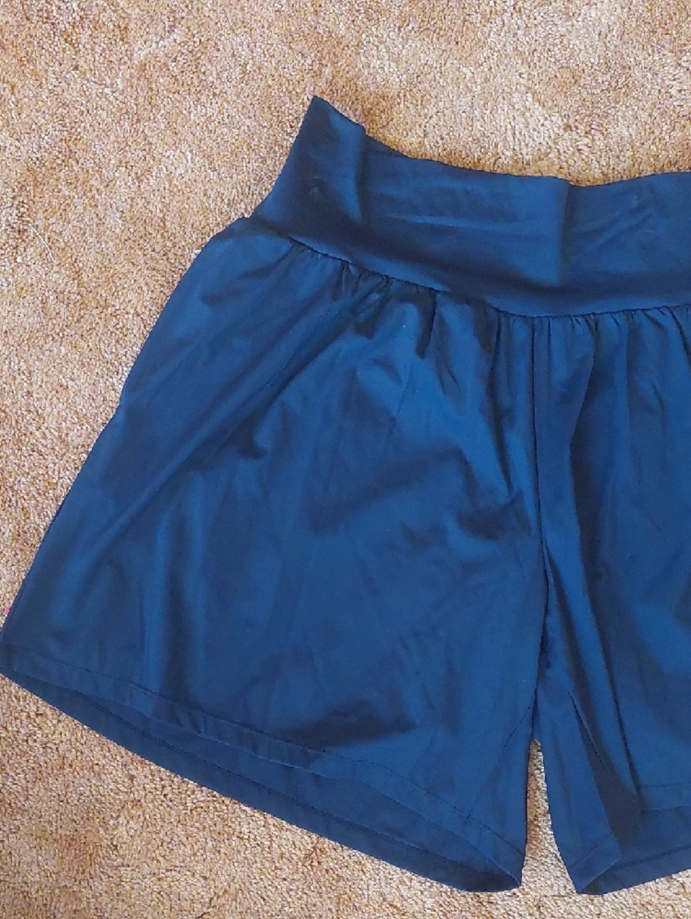 HALARA Black SoftlyZero Airy High-Waist Athletic Shorts - Picture 2 of 8
